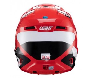 Шлем LEATT Helmet Moto 3.5 + Goggle [Red]